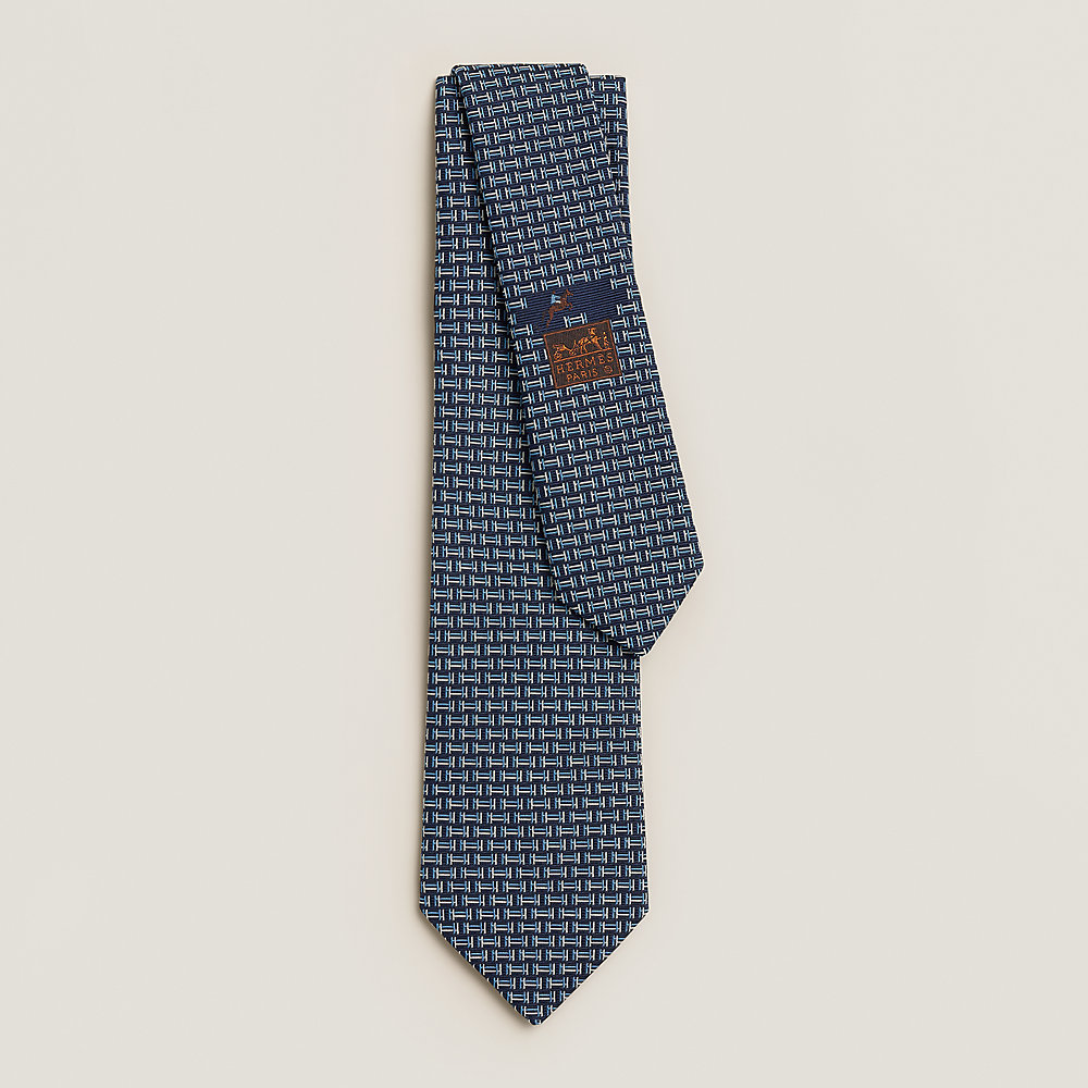 Quinte tie - Blue | Hermès USA
